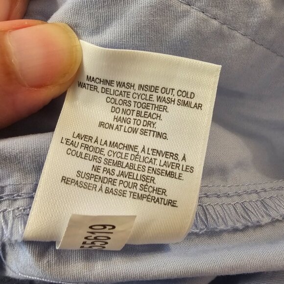 Blue Penningtons Women's Ribbed Waistband Cotton Capri Pants - Picture 11 of 11